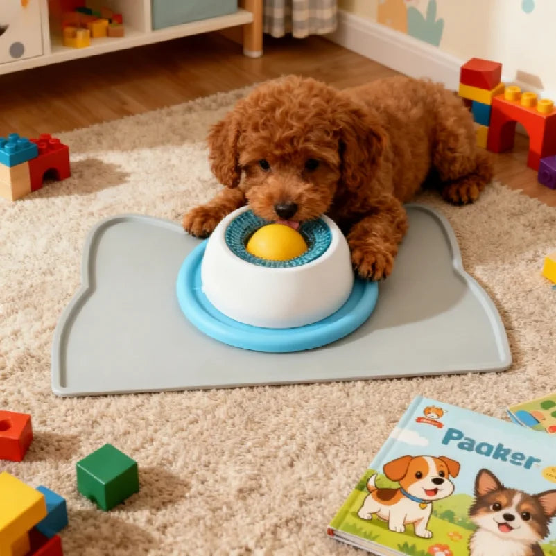 Comedero Antiestrés para Perros y Gatos